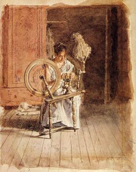 Thomas Eakins : Spinning